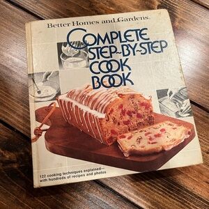 Better Homes & Gardens Complete Step by Step Cookbook, 1978, GUC, collectible